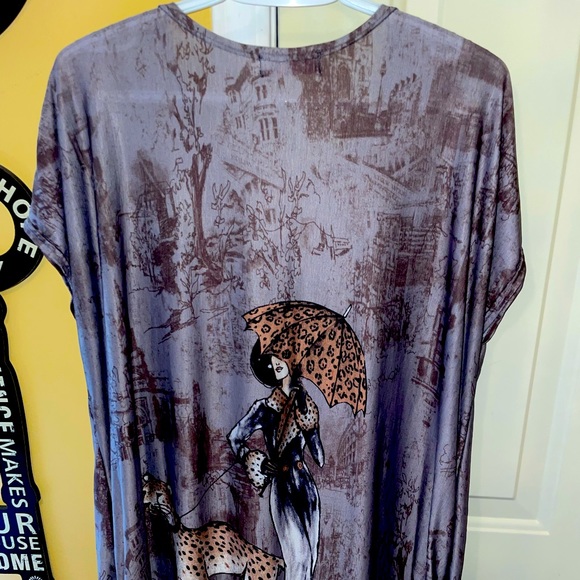 Beautiful Leopard and jewel Blingy dress Top - Picture 2 of 9